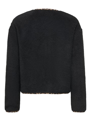 ONLY Teddyfell Jacke in Black