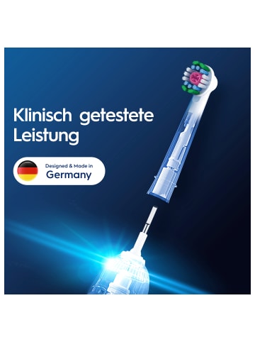 Oral-B Aufsteckbürsten "Pro 3D White" in Weiß (12er-Pack) - Box