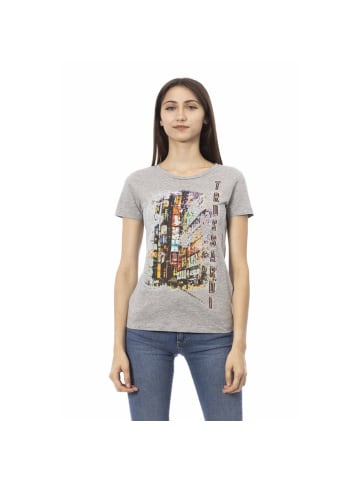Trussardi Action Grau Baumwolle Damen T-Shirt