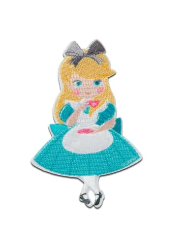 Catch the Patch Alice Im Wunderland Alice KleidApplikation Bügelbild inBlau