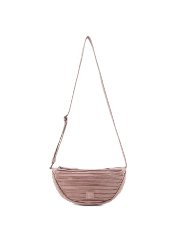 FREDs BRUDER Riffel Umhängetasche Leder 30.5 cm powder rose