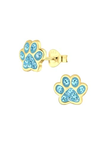 schmuck23 Gold Ohrringe 925 Pfote 0,7 cm x 0,8 cm