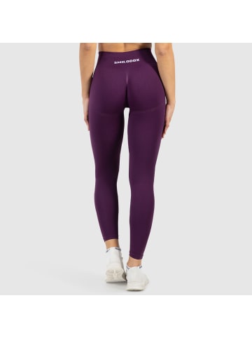 SMILODOX Leggings Cetrina Scrunch in Dunkel Lila