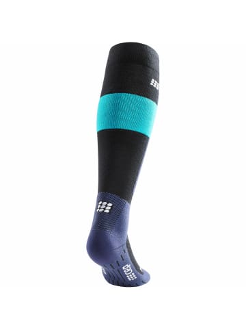 cep Ski-Socken v2 in Indigo