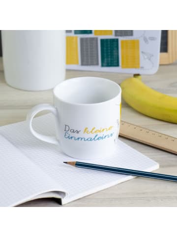 Geda Labels Tasse Kleines 1x1-Version 2 in Weiß - 300 ml