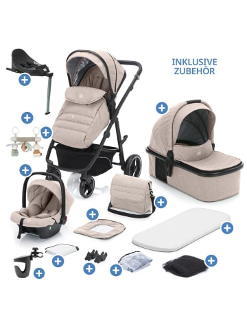 fillikid 4-1 Kombi-Kinderwagen-Set Fill Jaguar mit in braun,schwarz