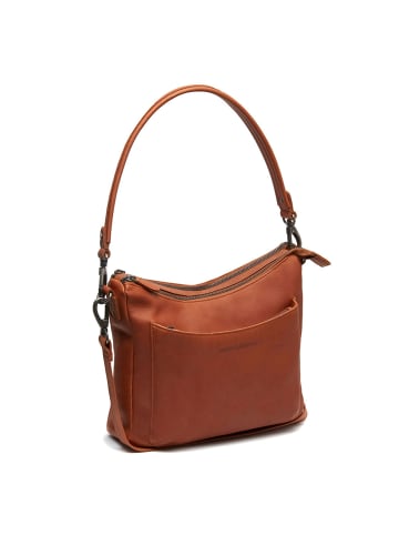 The Chesterfield Brand Triva Schultertasche Leder 28 cm in cognac