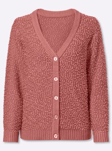 Sieh an! Cardigan in rosenholz