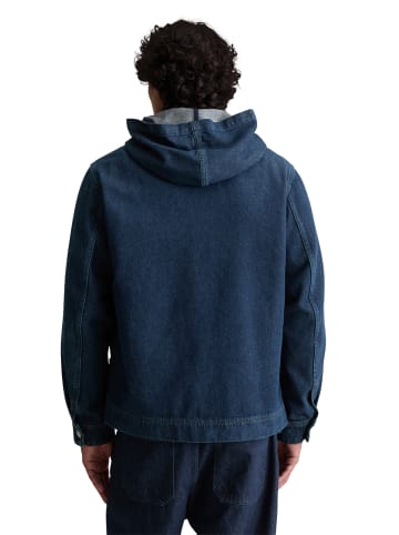 Marc O'Polo DENIM Kapuzen-Jeansjacke regular in Dark Blue