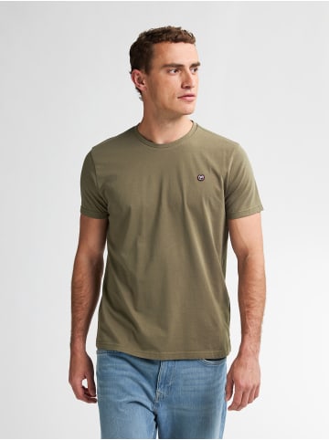 Petrol Industries T-Shirt mit Logo Windward in Grün