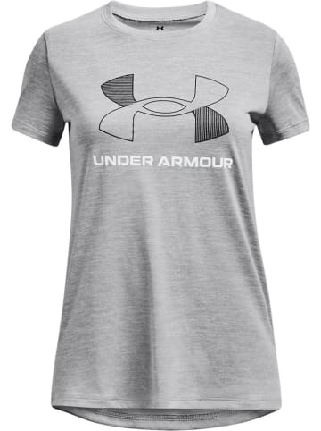 Under Armour Shirt "UA Tech Bl Twist Short Sleeve" in Grau