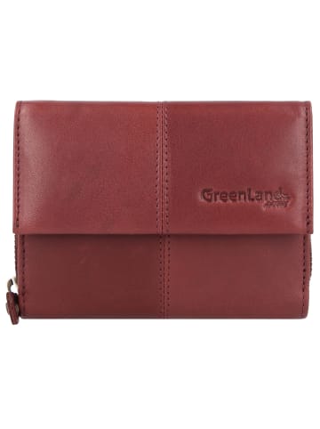 Greenland Nature Nature Soft Geldbörse RFID Leder 13 cm in bordeaux