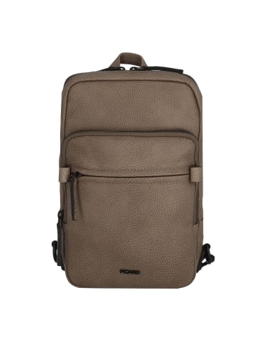 PICARD Casual Umhängetasche Leder 19 cm in taupe