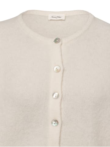 American Vintage Strickjacke Vito in weiß - 0004