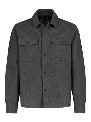 Eight2Nine Langarmhemd in anthracite grey melange