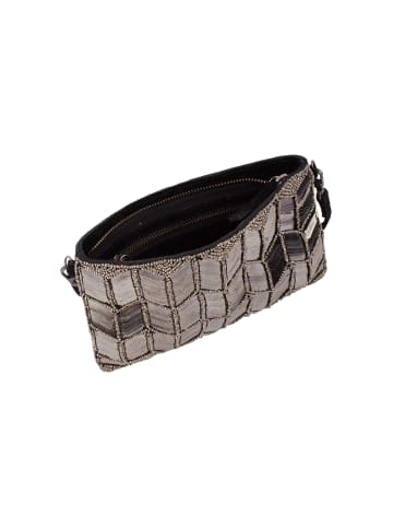 DreiMaster Damen Clutch in Schwarz Mehrfarbig