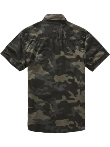 Brandit Hemd "Roadstar Shirt Short Sleeve" in Camouflage