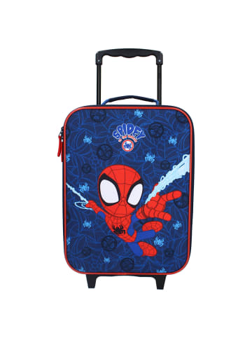 Spiderman Spidey Trolley für Kinder – Coole Reisetasche mit Spidey-Aufdruck in Blau