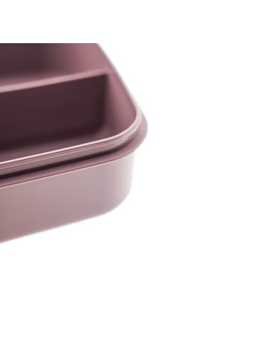 Michelino Michelino Vorratsdose mit Trennwand Brotdose – 1100 ml Frischhaltedose in Lila