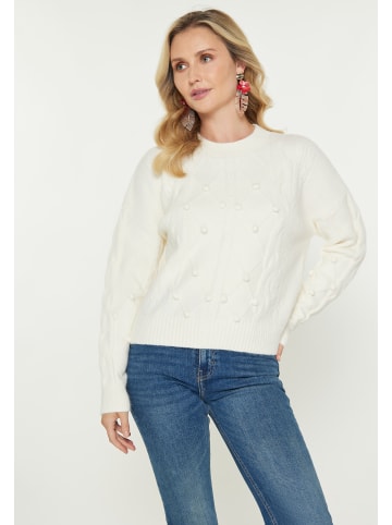 VIRITA Women Sweater in Offwhite