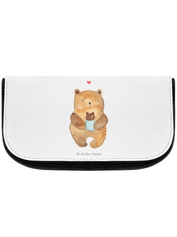 Mr. & Mrs. Panda Kulturbeutel Bär Baby ohne Spruch in Weiß