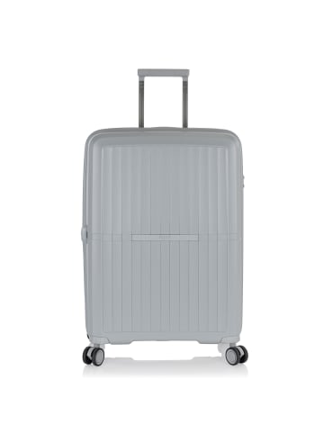 Heys AirLite 4 Rollen Trolley M 66 cm mit Dehnfalte grey