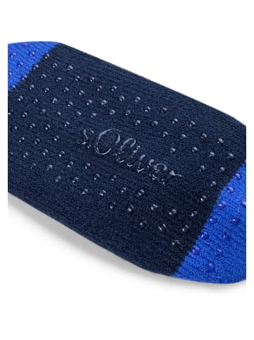 S. Oliver Socken 2er Pack warm & cozy in blau