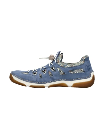 rieker Morelia-Sneaker aus Leder Blau
