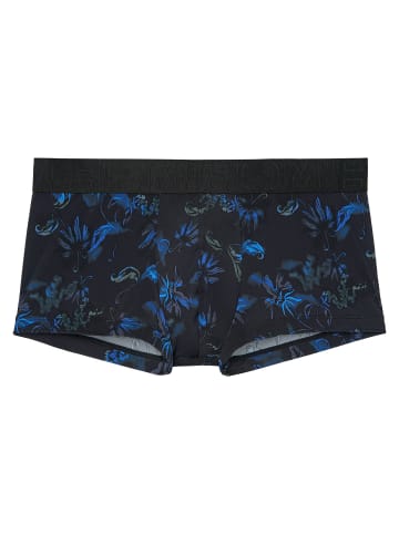 HOM Boxershort 1er Pack in Blau/Schwarz