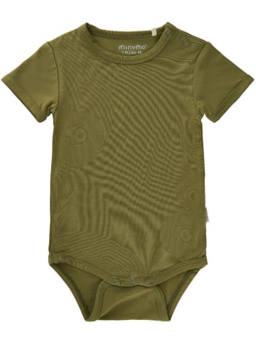 Minymo Kinder Kurzarmbody "Body SS" in Grün