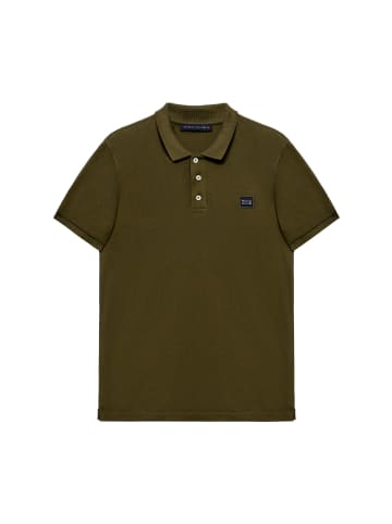 Polo Club Poloshirt in Dunkles Oliv