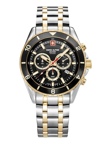 Swiss Alpine Military by Grovana Analoguhr für Herren in Schwarz