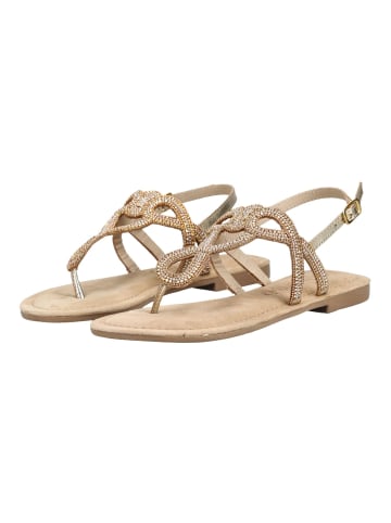 Lazamani Sandalen in Gold