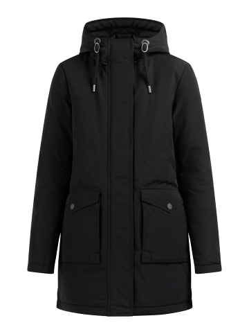 DreiMaster Vintage Winterparka in Schwarz