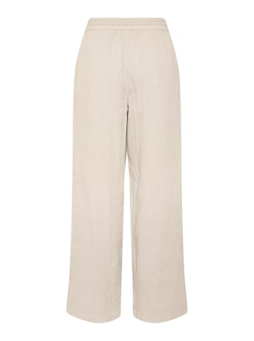 Pieces Hose mit weitem Bein in Silver Gray