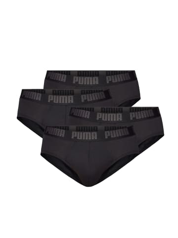 Puma Boxershorts MEN EVERYDAY BRIEF 4P in Black