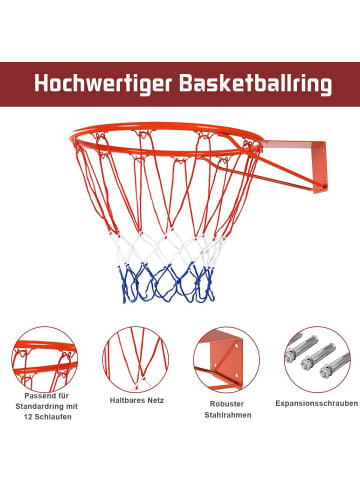 COSTWAY Basketballring in Orange