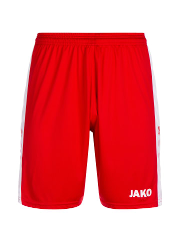 Jako Trainingsshorts Striker in rot / weiß