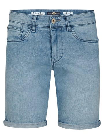 Petrol Industries Bassano Regular Jeansshorts Shockwave in Blau