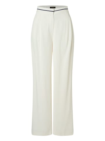 More & More Bundfaltenhose in off white