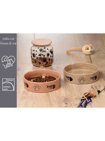 Ritzenhoff & Breker Futternapf Mika Cat ø 14 cm in braun
