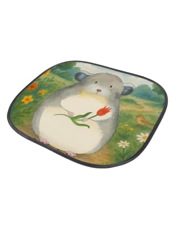 Mr. & Mrs. Panda Sonnenschutz für Auto Chinchilla Blume Design o... in Weiß