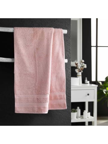 Douceur d’Intérieur Frottee-Handtuch in rosa