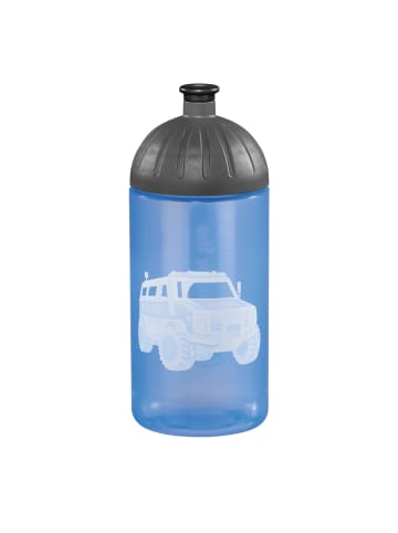 Step by Step Trinkflasche, 0,5 l, für Kindergarten und Schule in Police Truck Diego, Blau