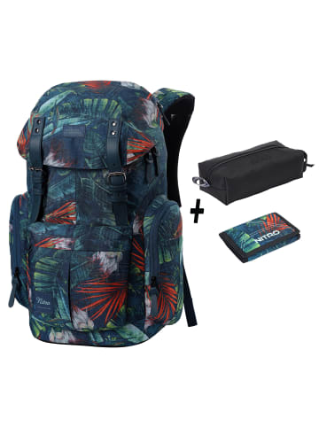 Nitro Rucksack SET DAYPACKER in TROPICAL