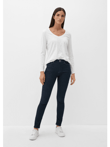 s.Oliver Jeans-Hose lang in Blau