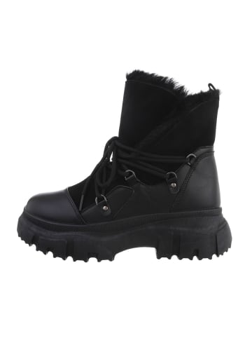 Ital-Design Stiefelette in Schwarz