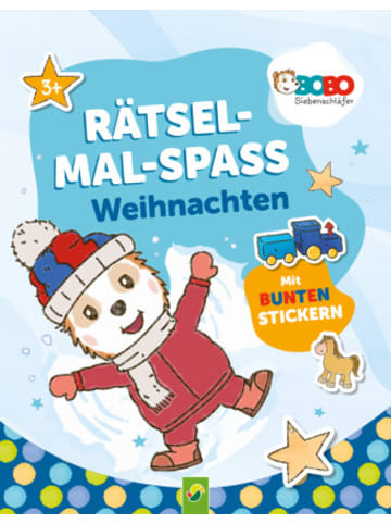 Schwager & Steinlein Buch - Bobo Siebenschläfer Rätsel-Mal-Spaß Weihnachten. Fü
