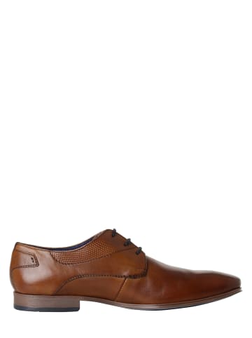 Bugatti Schnürschuhe in cognac - 0001