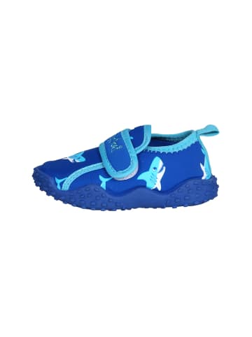Playshoes Aqua-Schuh Hai in Blau